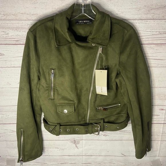 LIKA RULLA Suede Jacket, US Sz. Small - Picture 2 of 4